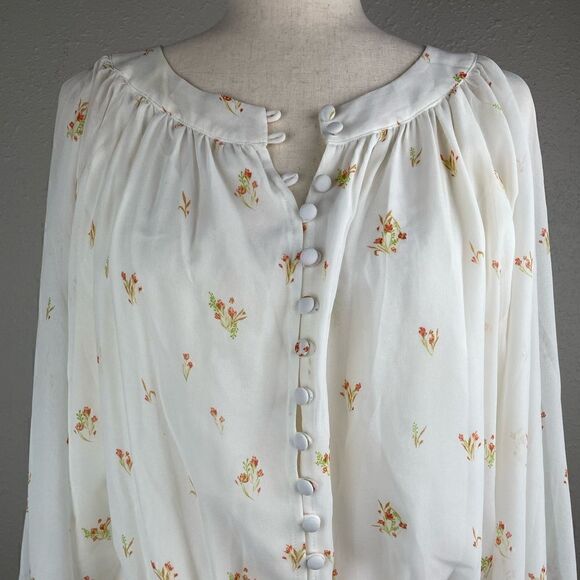 Sabo Skirt Floral Romper Size L EUC - Picture 2 of 8